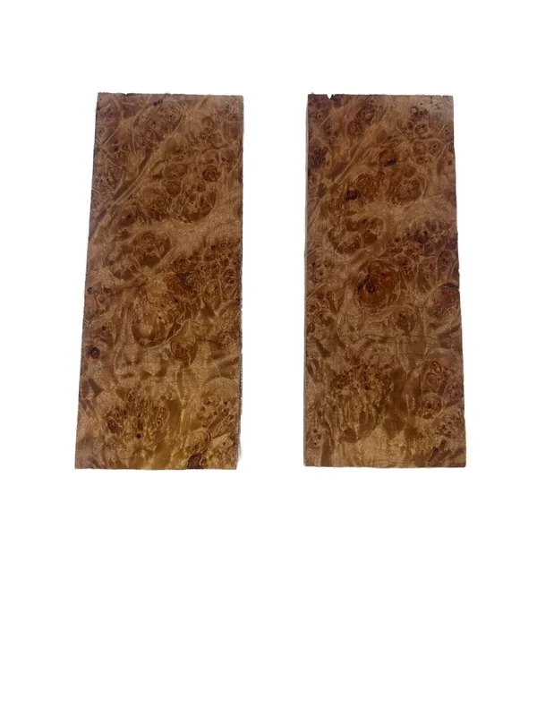 Stabilized Maple Burl Knife Handle Scales (5x2x0.375) — photo 3