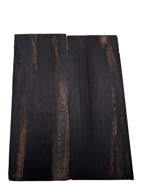 AAA Gabon Ebony Knife Handle Scales (5x2x0.25) — photo 1