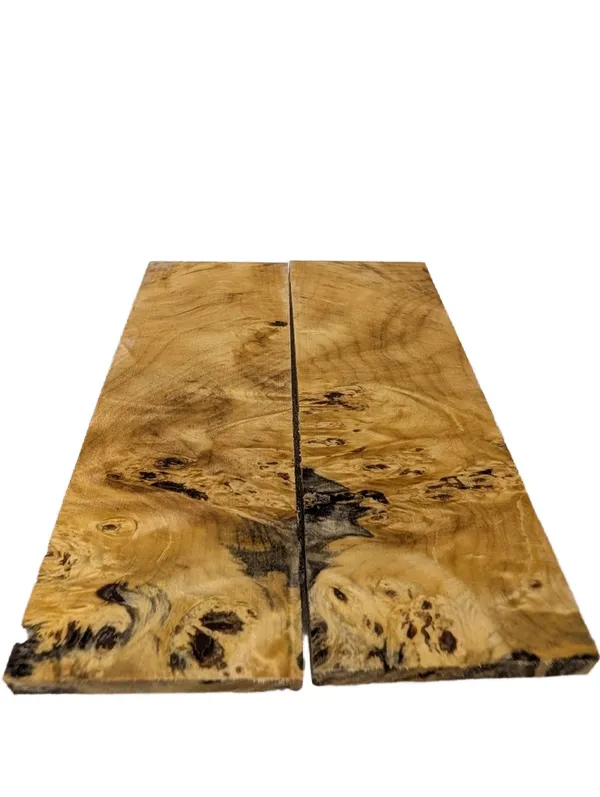Hand-Selected Stabilized California Buckeye Burl Knife Scales (6x2x0.25) — photo 3