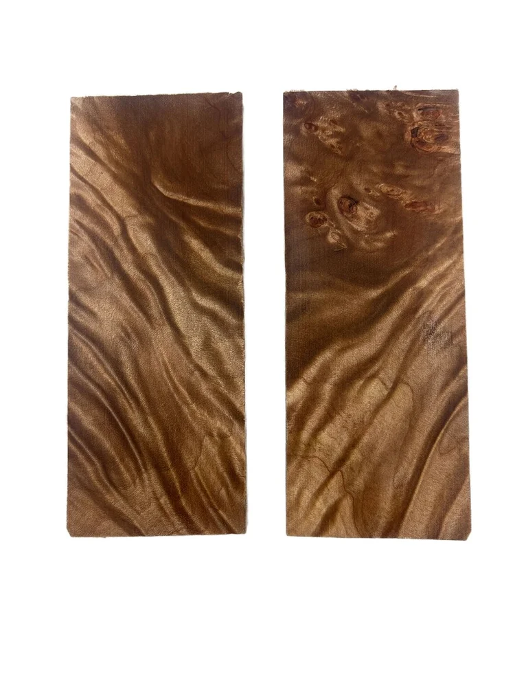 Premium Stabilized Quilted Maple Knife Scales (5x2x0.375)