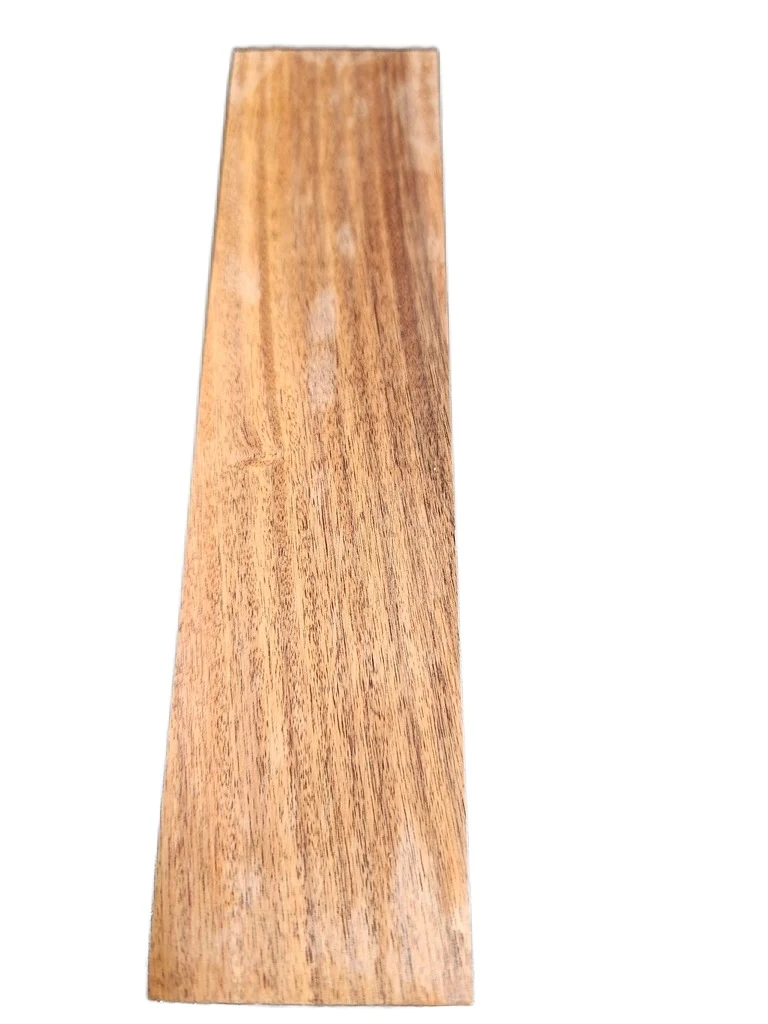 Bubinga Natural Knife Handle Block 6x1.5x1.5 Drum Sanded Blank Knifemaking Wood