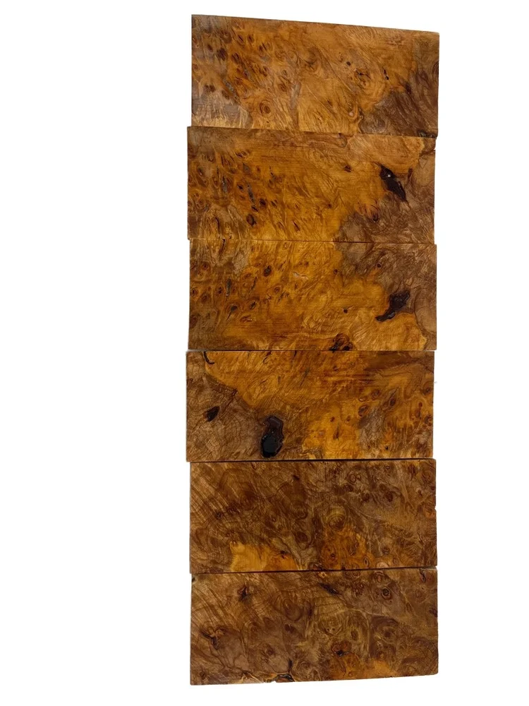 Lot of Stabilized Maple Burl Knife Blank