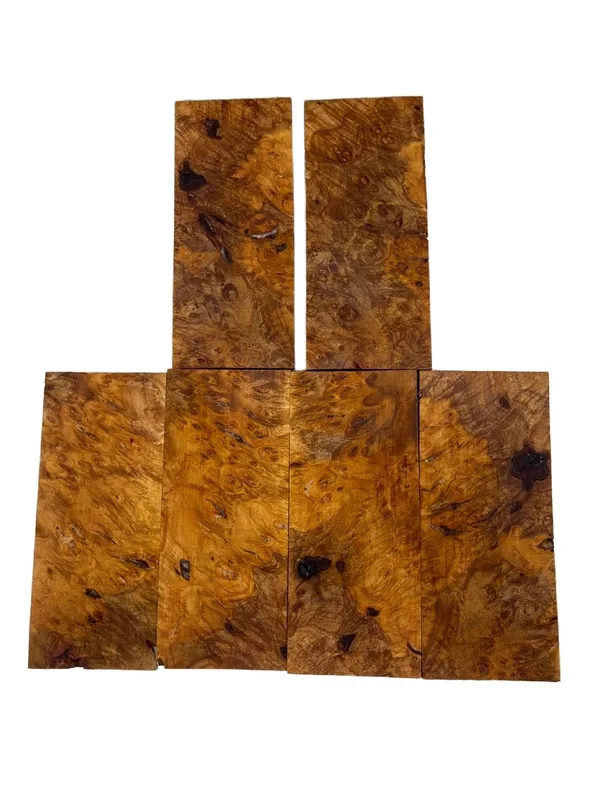 Lot of Stabilized Maple Burl Knife Blank — photo 2