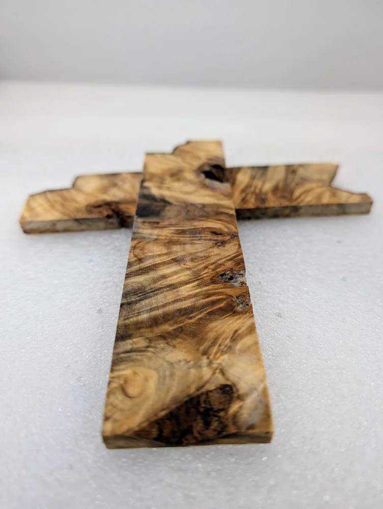 Exhibition Grade Stabilized Cottonwood Burl Scales (6x1.5x0.25)