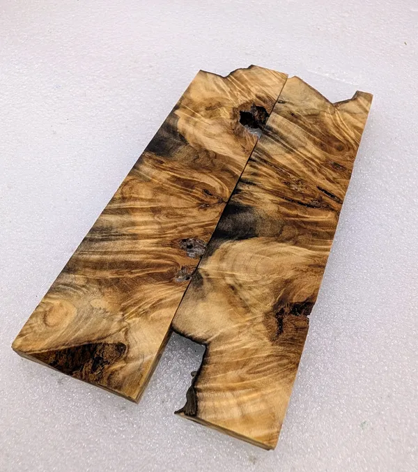 Exhibition Grade Stabilized Cottonwood Burl Scales (6x1.5x0.25) — photo 2