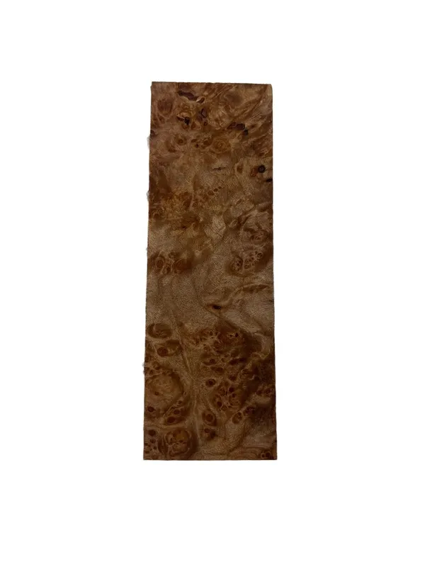 Stabilized Maple Burl Knife Handle Block (6x2x0.875) — photo 3
