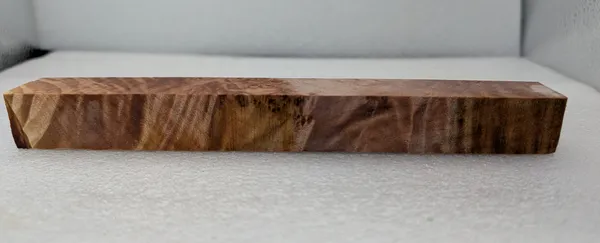 Clear Stabilized Burl Maple Pen Blank — photo 3