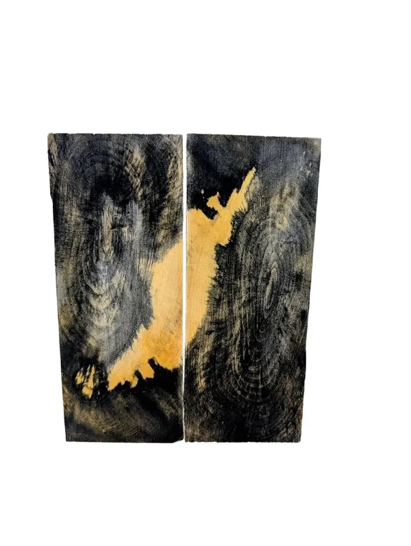 Premium Stabilized California Buckeye Burl Knife Scales (5x2x0.25) — photo 3