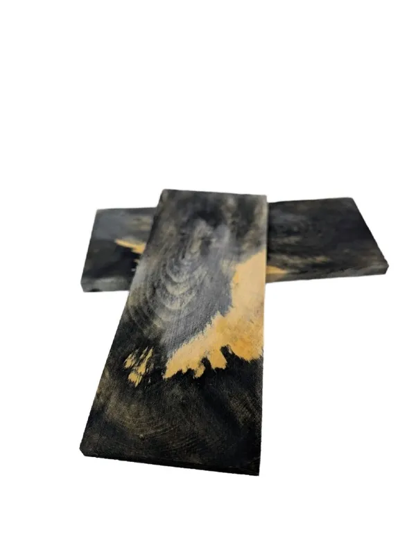Premium Stabilized California Buckeye Burl Knife Scales (5x2x0.25) — photo 2