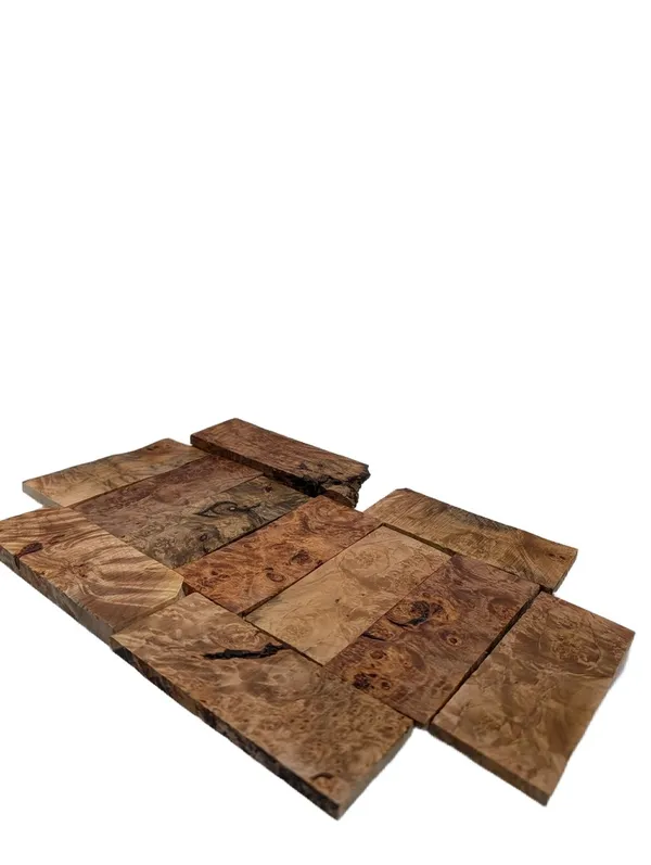Lot of Stabilized Maple Burl Offcuts — photo 2