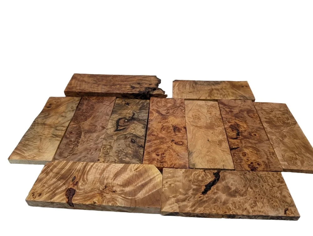 Lot of Stabilized Maple Burl Offcuts