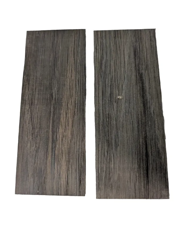 Premium Bog Oak Knife Scales (5x2x0.25) — photo 1