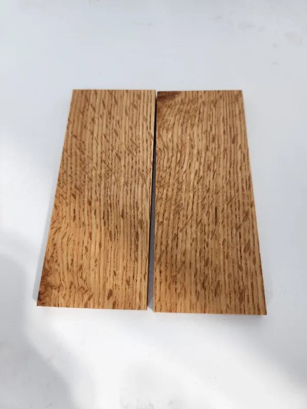 Natural Tigerwood Knife Scales Bookmatched — photo 2