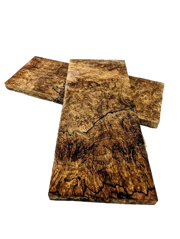 Stabilized Spalted Maple Handle Material (5x2x0.25) — photo 2