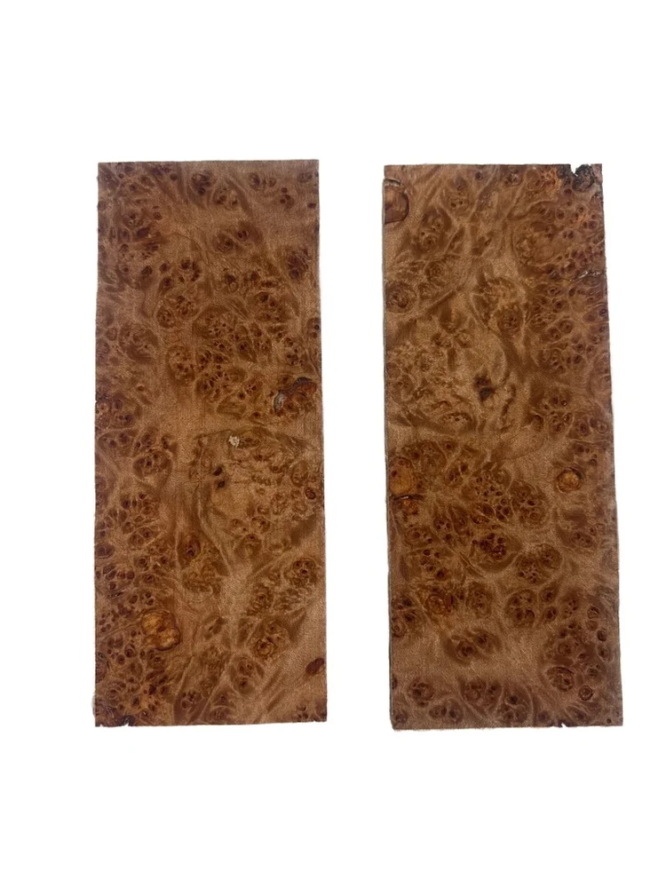 Stabilized Maple Burl Wood Scales (5x2x0.25)