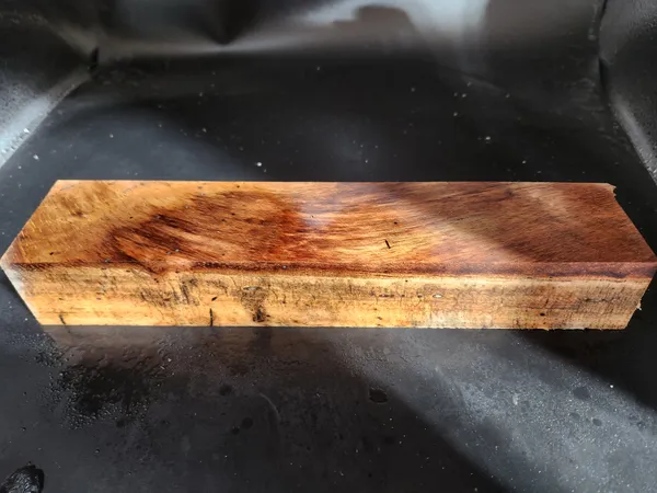 Clear Stabilized Monkeypod Turning Blank — photo 3