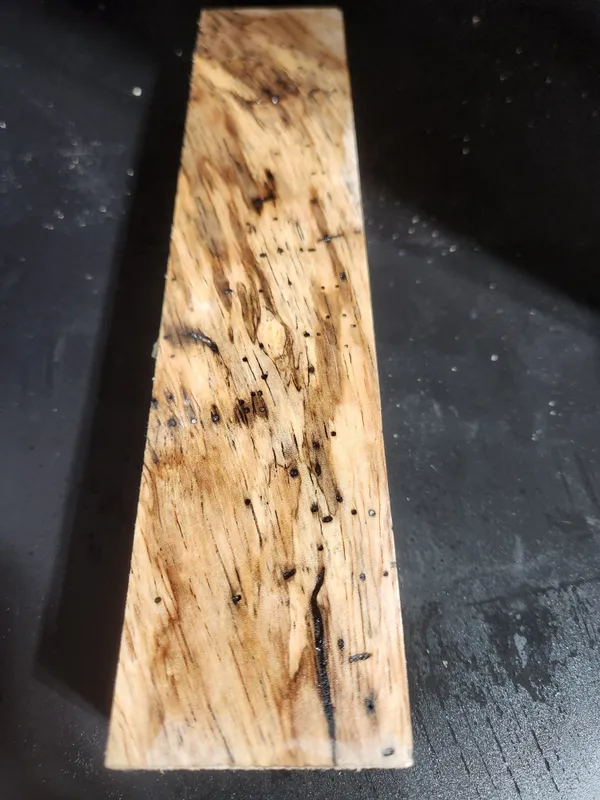 Clear Stabilized Monkeypod Turning Blank — photo 2