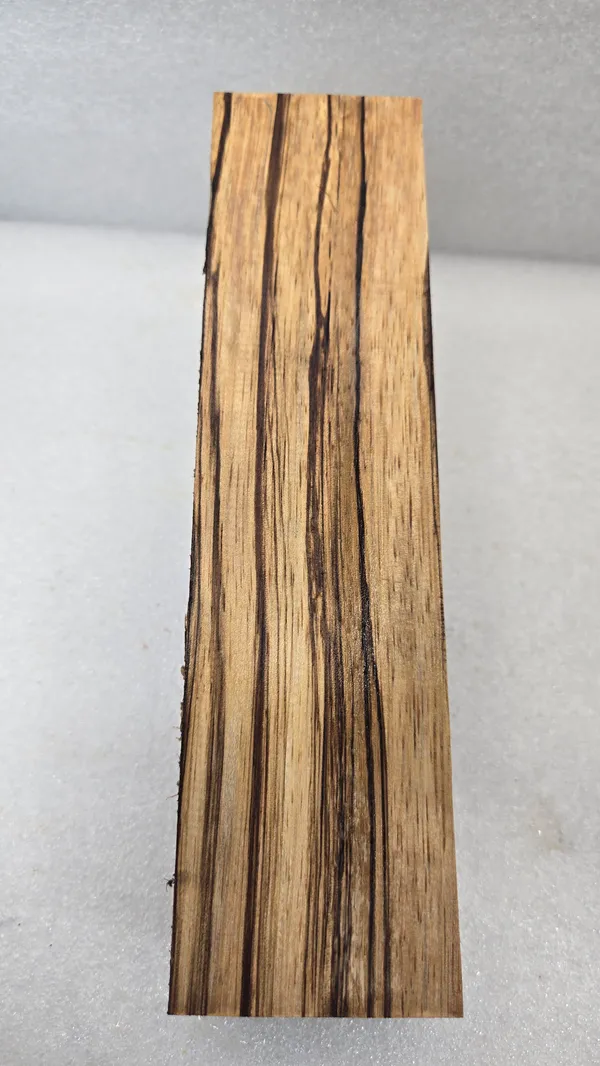 Clear Stabilized Zebrawood Turning Blank — photo 4