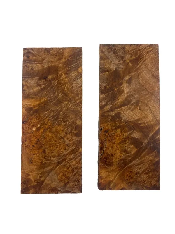 Stabilized Maple Burl Knife Blank (5x2x0.375) — photo 3