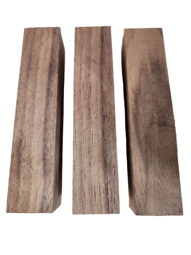 Walnut Pen Blank – 3 pack (5x1x1)