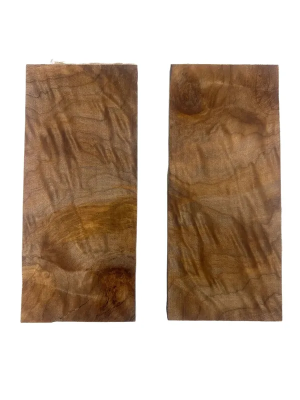 Stabilized Quilted Maple Handle Material (5x2x0.375) — photo 1