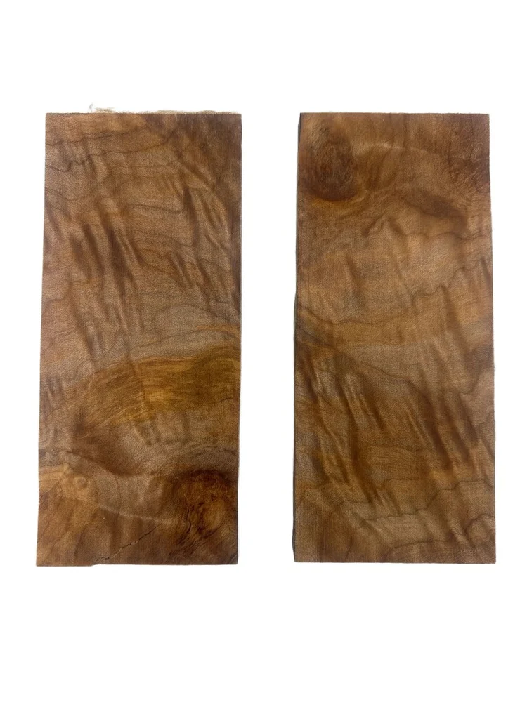 Stabilized Quilted Maple Handle Material (5x2x0.375)