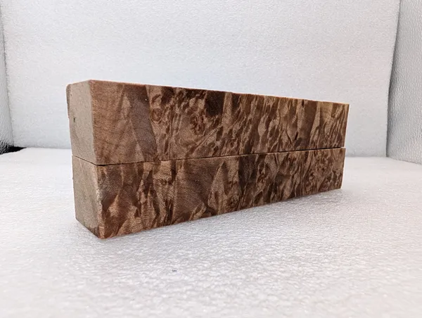 Clear Stabilized Burl Maple Pen Blank Kit — photo 3