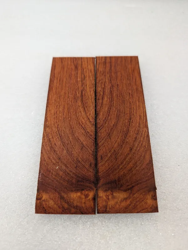 Figured Burl Amboyna Knife Scales — photo 4