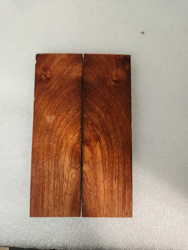 Exhibition Grade Amboyna Burl Scales (5x1.5x0.25)