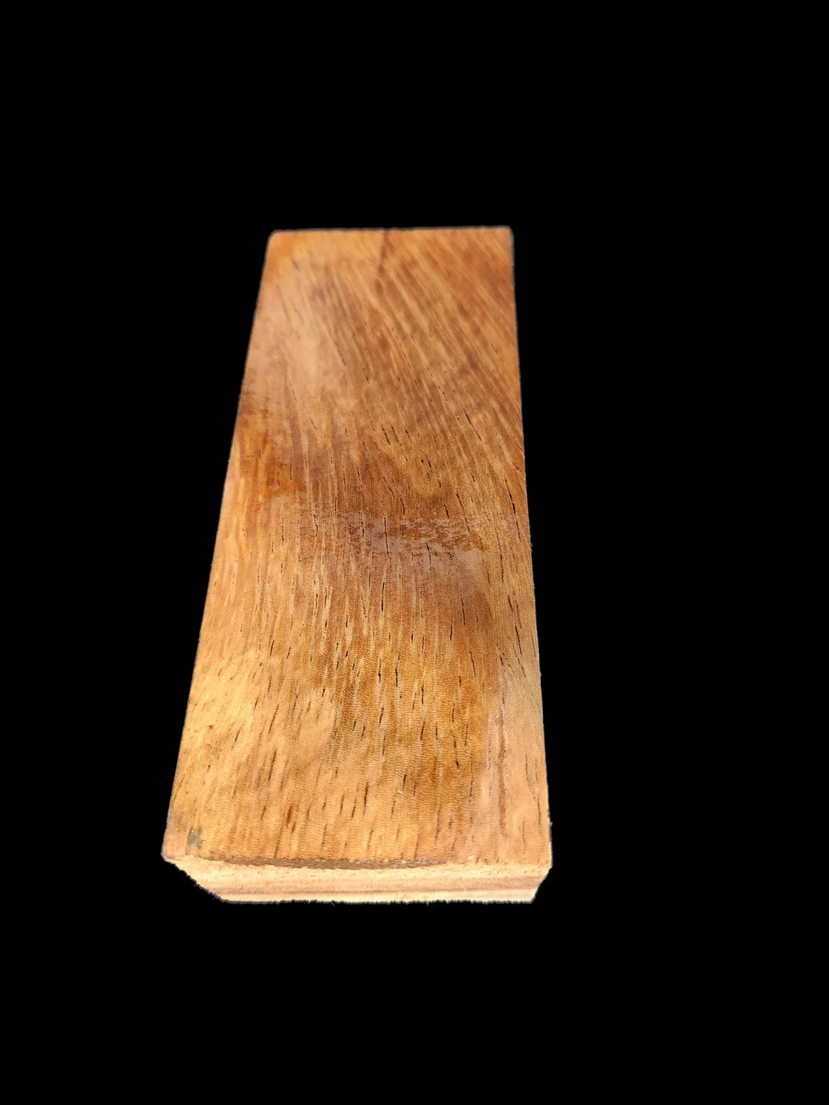 Stabilized Monkeypod Knife Handle Block – Wood Handles for Knives (5x2x1.375)
