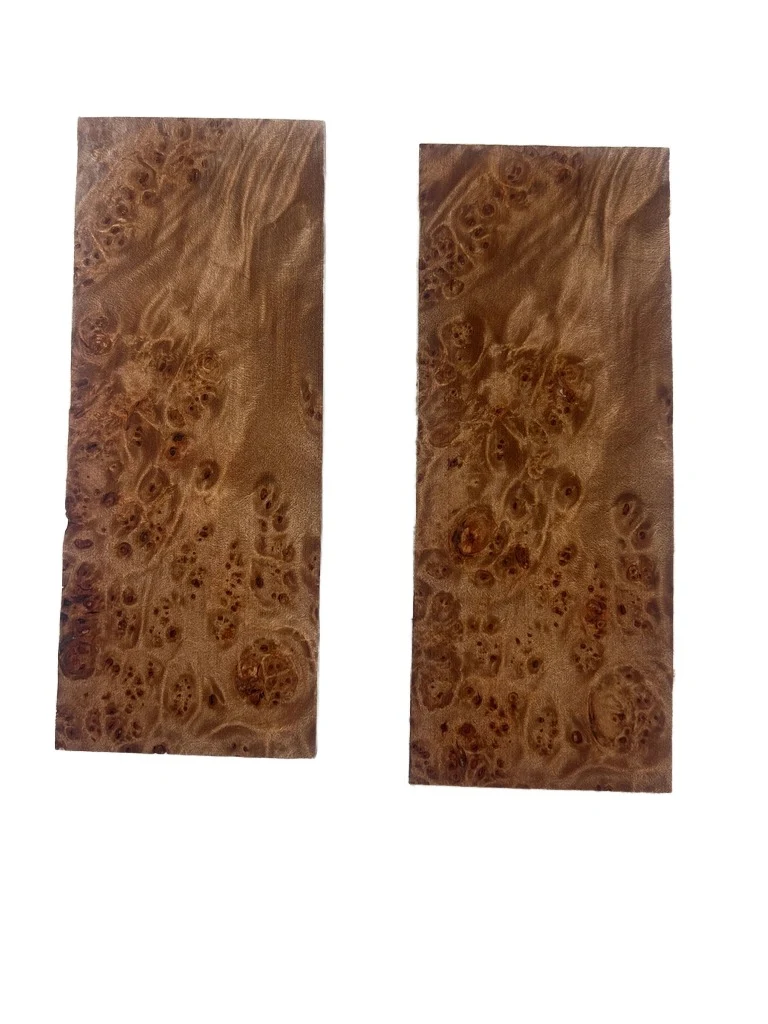 Stabilized Maple Burl Handle Material (5x2x0.25)