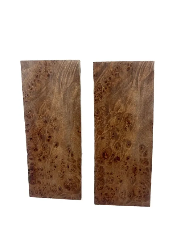 Stabilized Maple Burl Handle Material (5x2x0.25) — photo 2