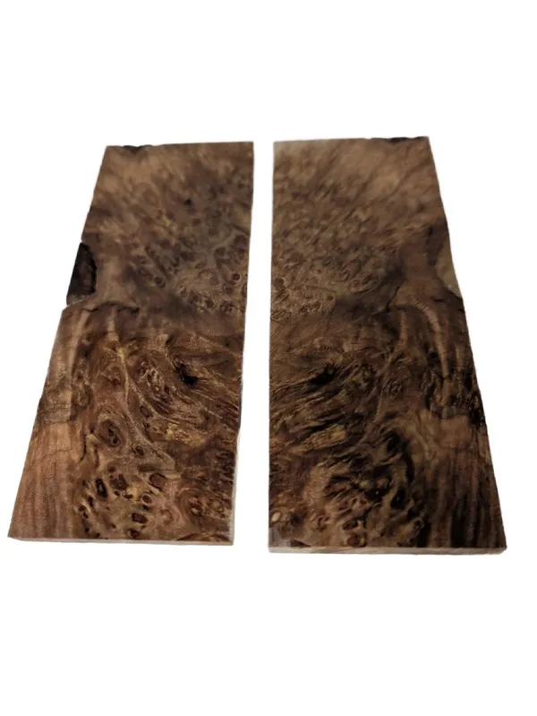 AAA Stabilized Maple Burl Knife Handle Scales (5x2x0.25) — photo 2