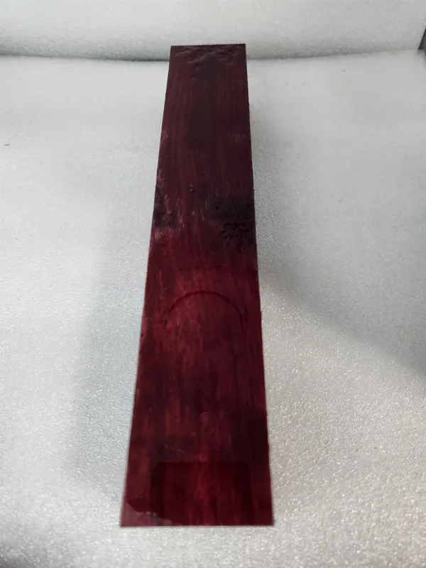 Clear Stabilized Purpleheart Turning Blank