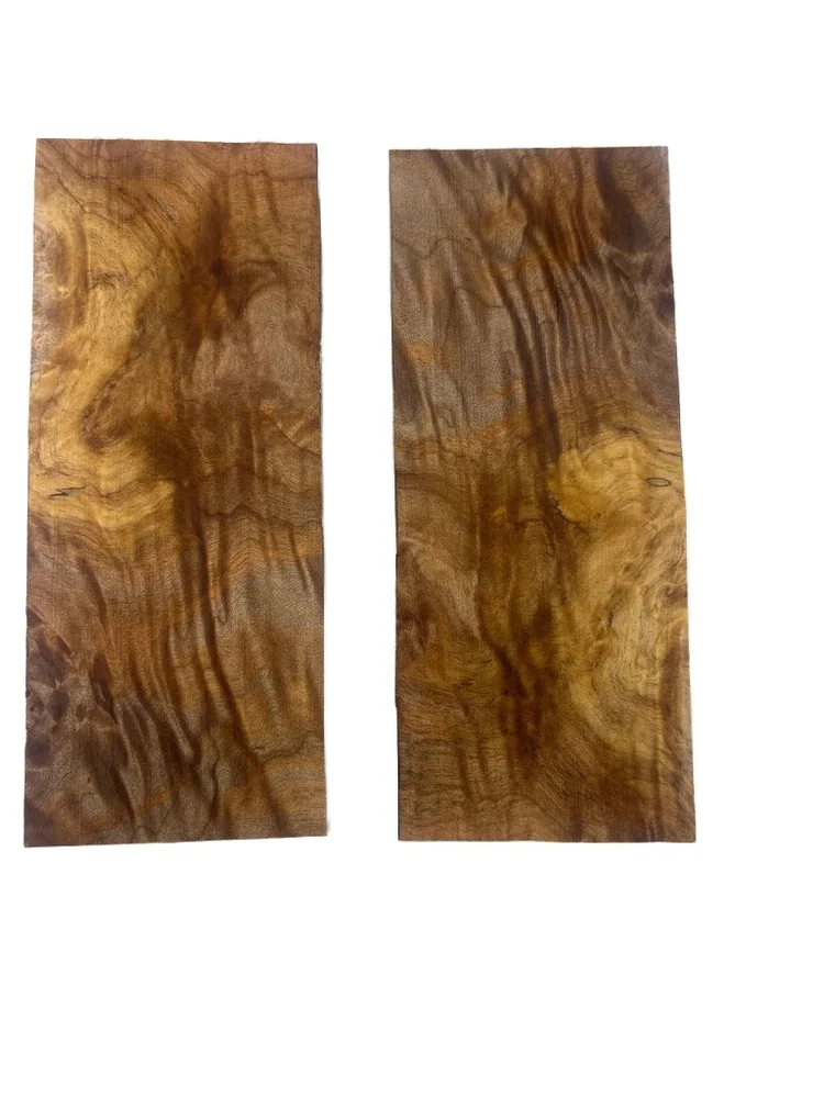 Stabilized Quilted Maple Handle Material (5x2x0.25)
