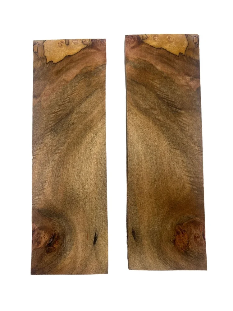 Stabilized Curly Maple Knife Scales (6x1.875x.335)
