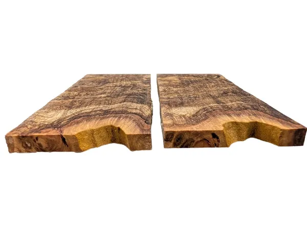 Premium Stabilized Spalted Maple Knife Scales (5x2x0.25) — photo 3
