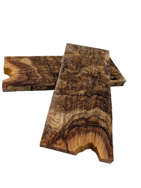 Premium Stabilized Spalted Maple Knife Scales (5x2x0.25) — photo 4