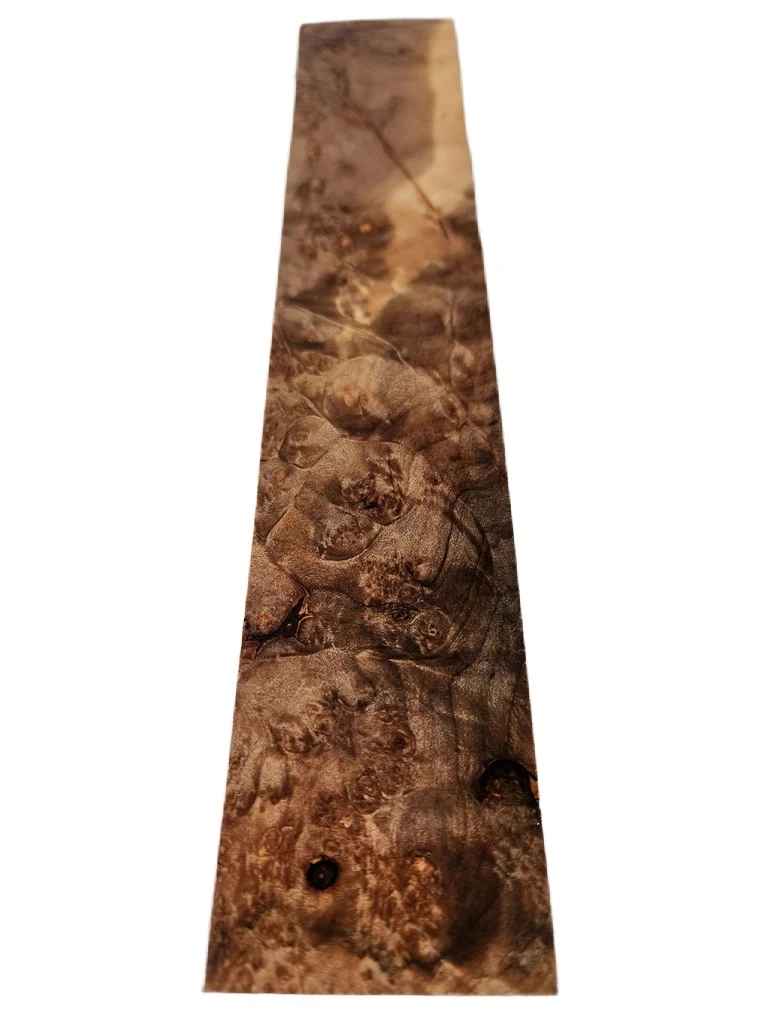AAA Stabilized Maple Burl Turning Blank (9.75x1.875x1.625)