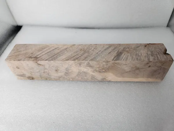 Clear Stabilized Burl Maple Turning Blank — photo 4
