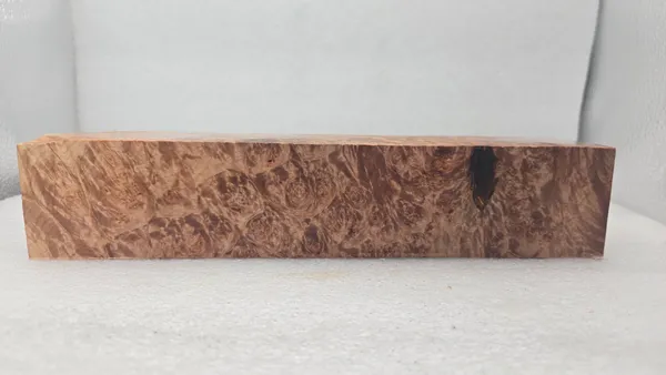 Clear Stabilized Burl Maple Turning Blank — photo 2