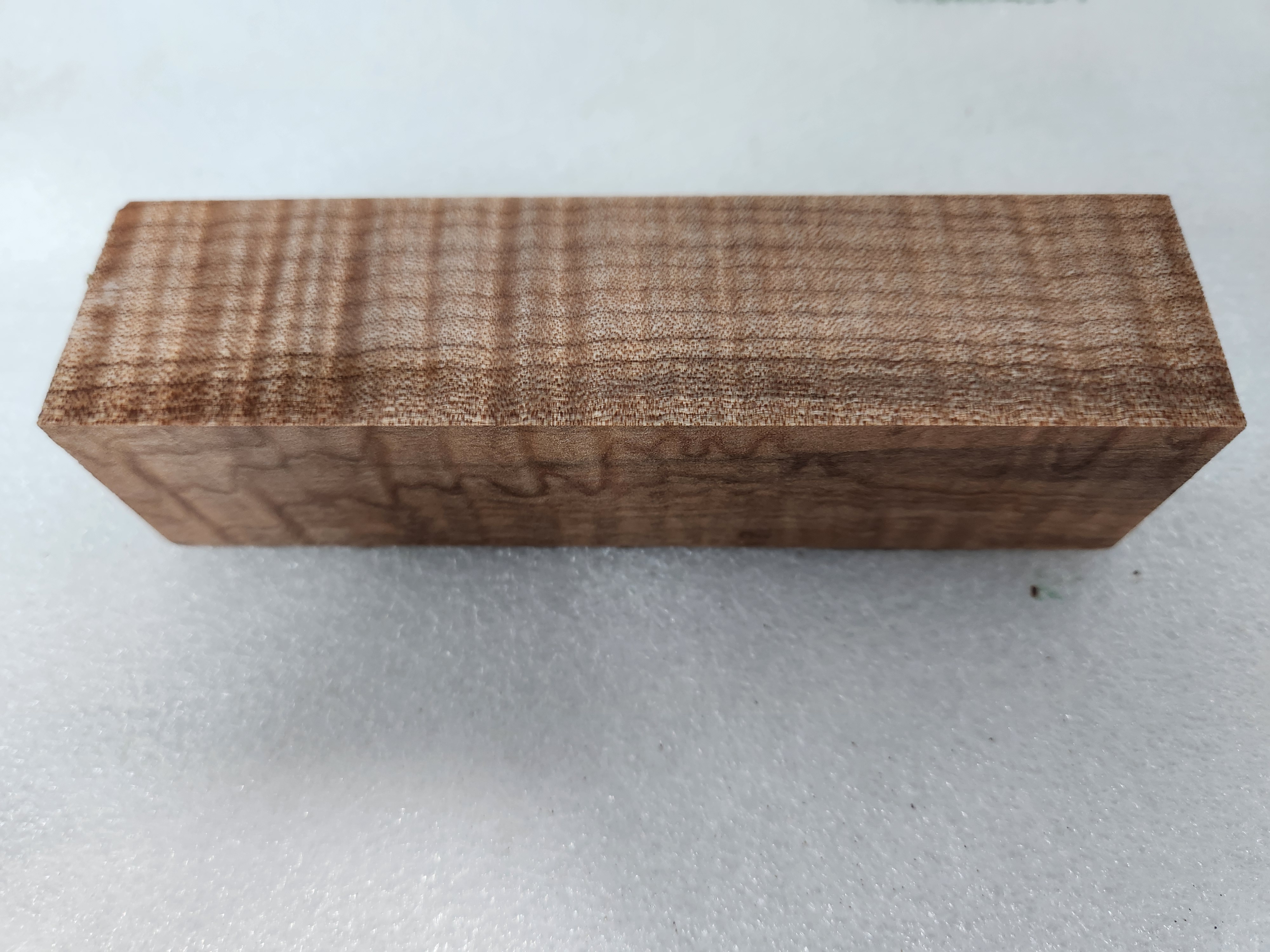 Stabilized Maple Knife Handle Block – Wood Handles for Knives 6x1.5x1.5
