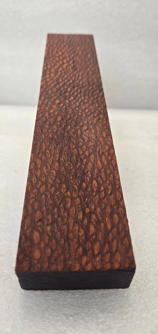 Clear Stabilized Leopardwood Turning Blank — photo 3