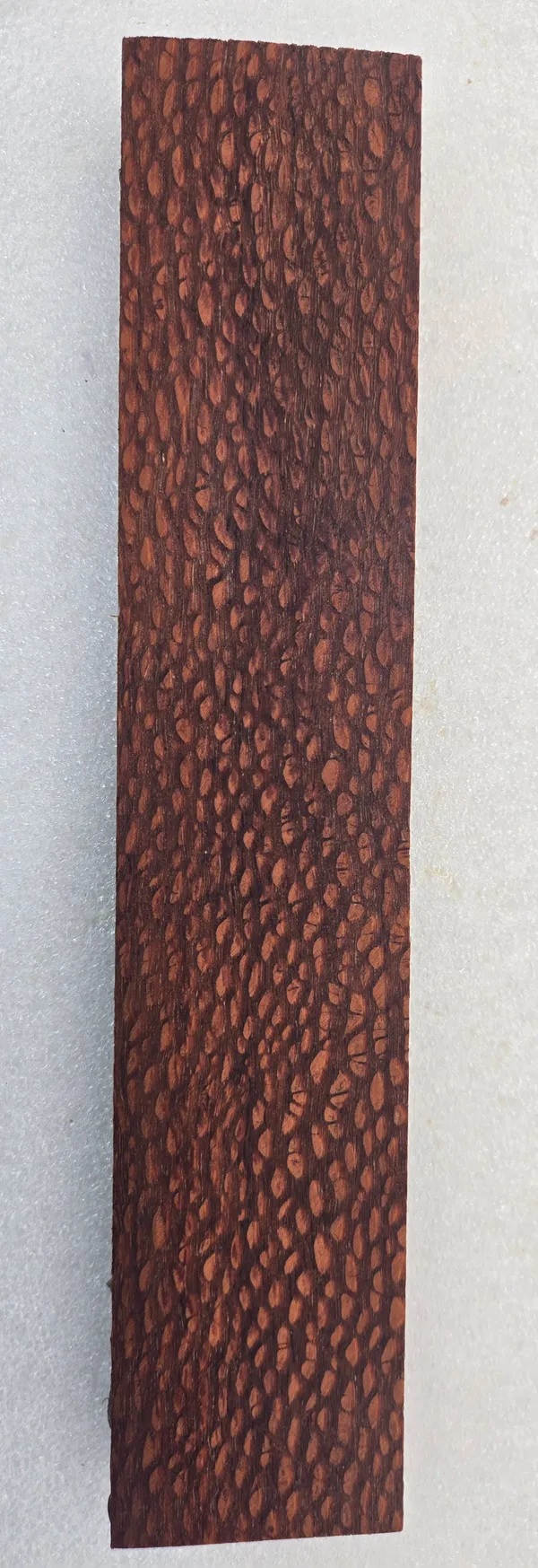 Clear Stabilized Leopardwood Turning Blank