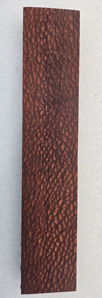 Clear Stabilized Leopardwood Turning Blank