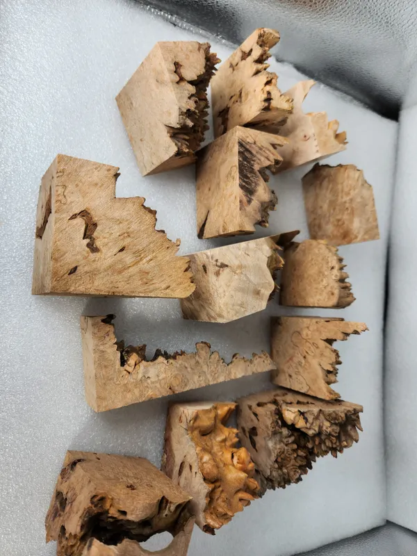 Figured Burl Maple Turning Blank Kit — photo 8