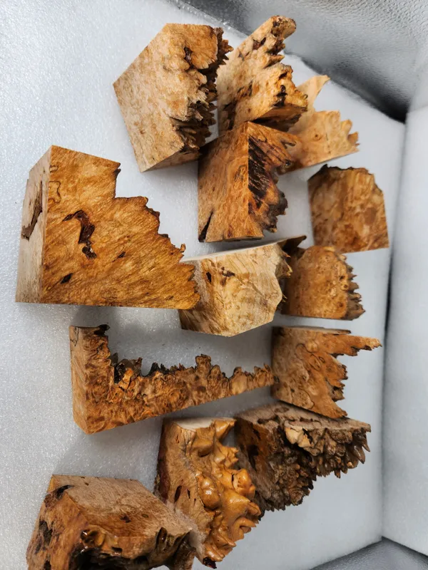 Figured Burl Maple Turning Blank Kit — photo 7