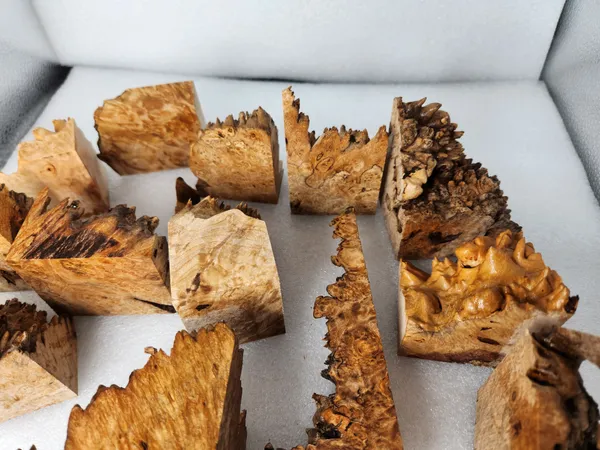 Figured Burl Maple Turning Blank Kit — photo 5