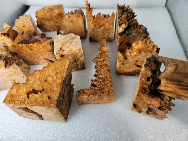 Figured Burl Maple Turning Blank Kit — photo 4