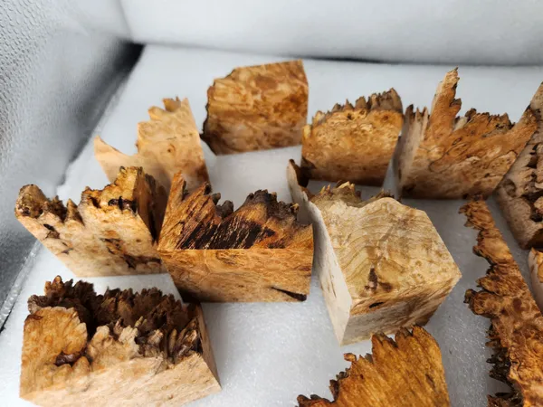 Figured Burl Maple Turning Blank Kit — photo 6